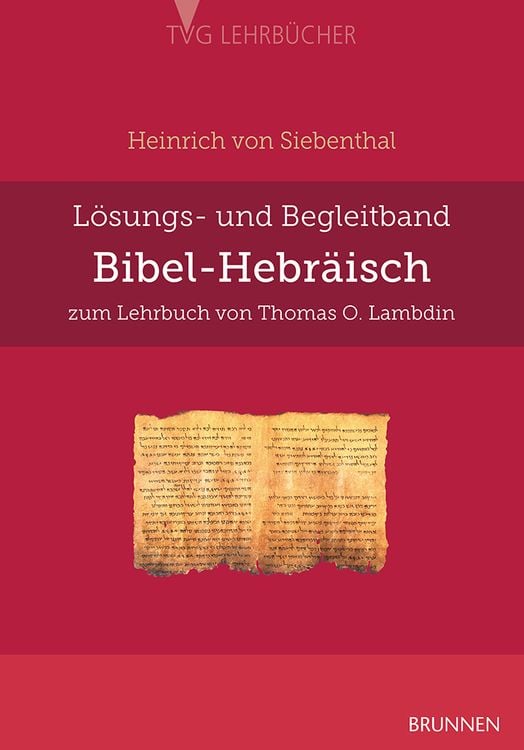 Bild vom Artikel Bibel-Hebräisch vom Autor Heinrich Siebenthal