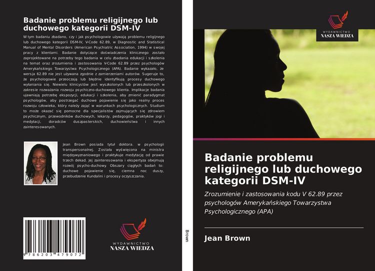 Produktbild: Badanie problemu religijnego lub duchowego kategorii DSM-IV