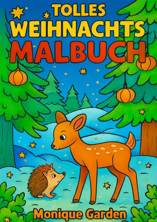 Produktbild: Tolles Weihnachtsmalbuch