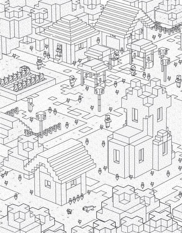 Produktbild: Minecraft: Das ultimative Minecraft-Malbuch