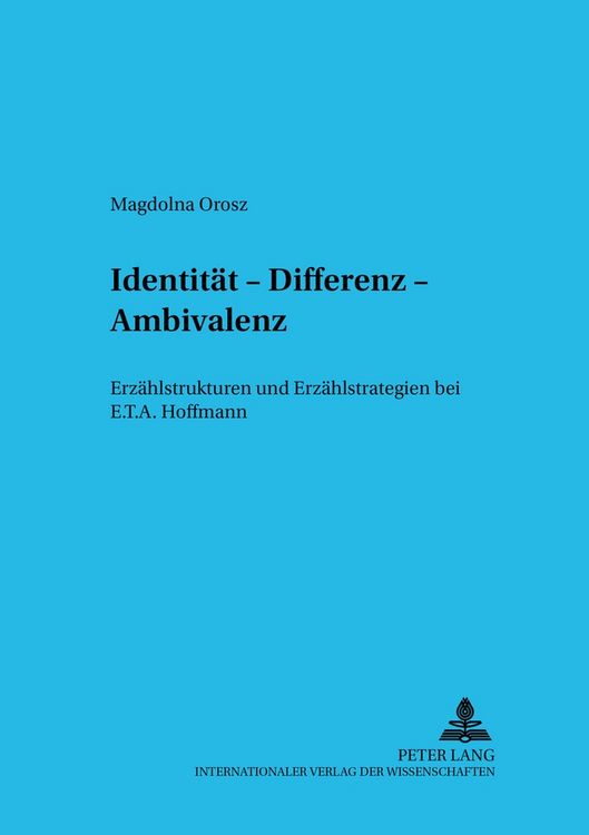 Produktbild: Identit&auml;t, Differenz, Ambivalenz
