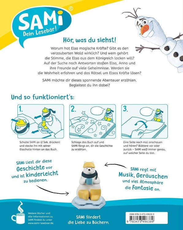 Produktbild: SAMi - dein Leseb&auml;r. Die Eisk&ouml;nigin 2