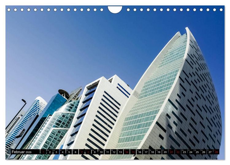 Produktbild: Dubai Highlights (Wandkalender 2026 DIN A4 quer), CALVENDO Monatskalender