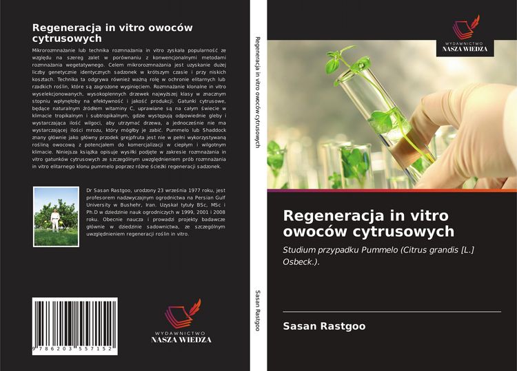 Produktbild: Regeneracja in vitro owoc&oacute;w cytrusowych