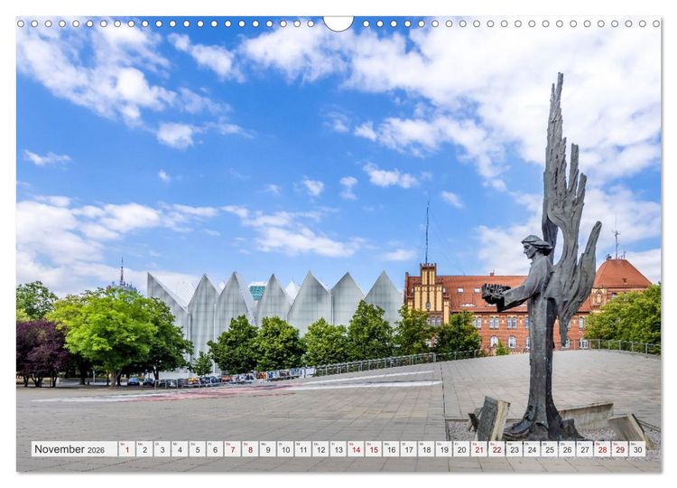 Produktbild: STETTIN Impressionen aus dem Stadtherzen (Wandkalender 2026 DIN A3 quer), CALVENDO Monatskalender