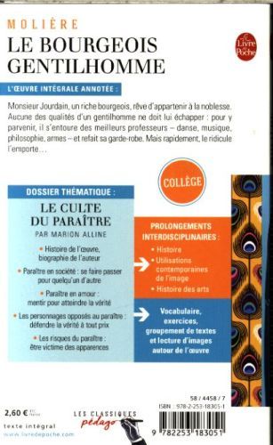 Produktbild: Les bourgeois gentilhomme