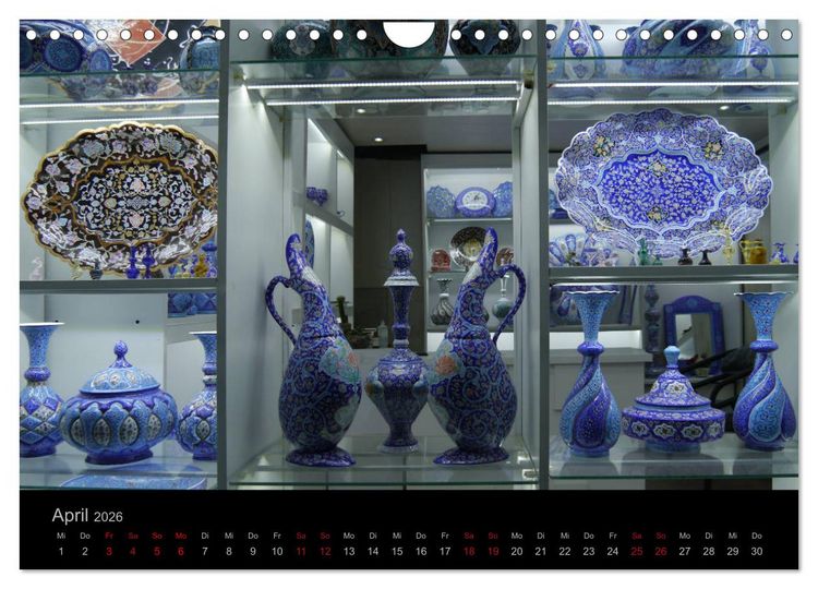 Produktbild: Iran - Impressionen einer Reise (Wandkalender 2026 DIN A4 quer), CALVENDO Monatskalender