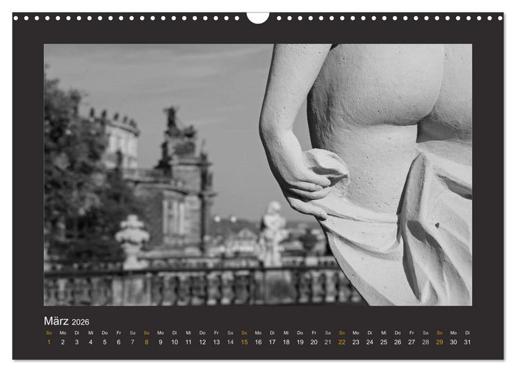 Produktbild: Dresdens stille Gesten (Wandkalender 2026 DIN A3 quer), CALVENDO Monatskalender