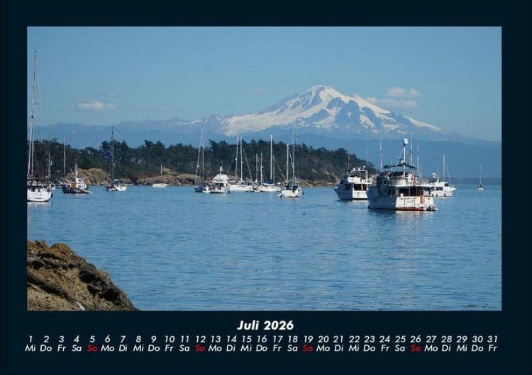 Produktbild: Boote 2026 Fotokalender DIN A4