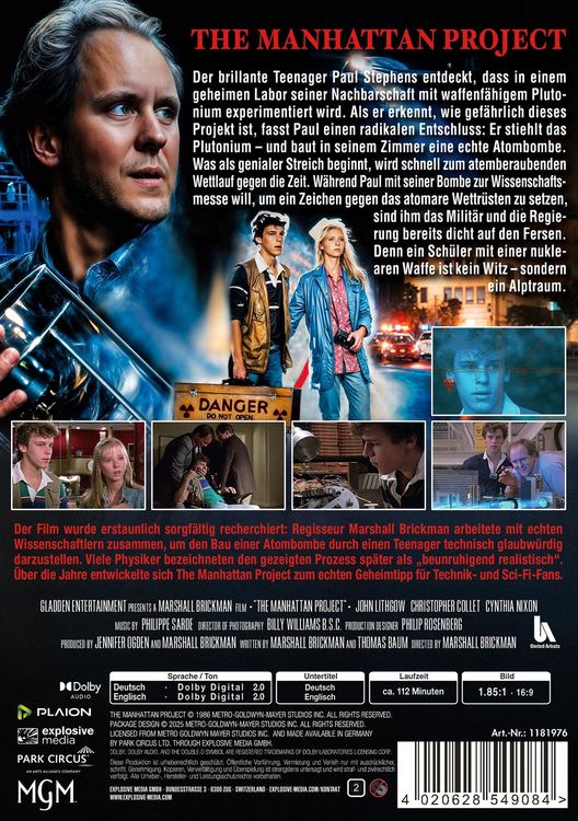 Produktbild: The Manhattan Project - Der atomare Alptraum