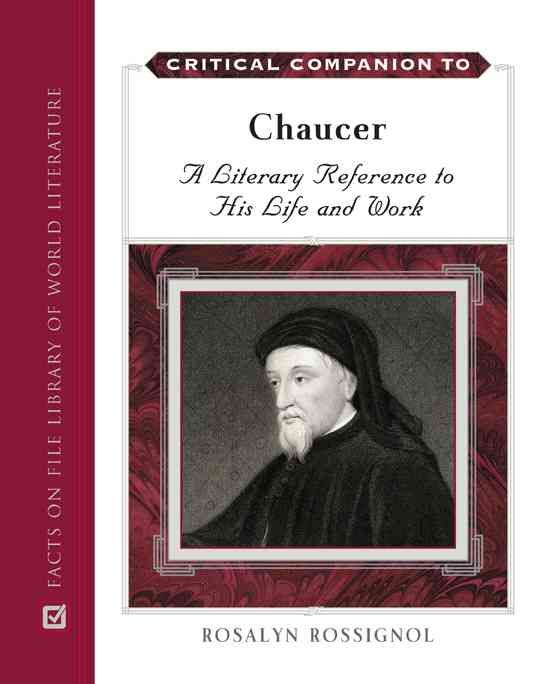 Produktbild: Rossignol, R:  Critical Companion to Chaucer