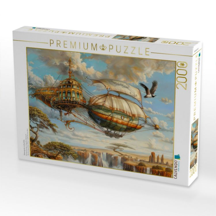 Produktbild: CALVENDO Puzzle Steampunk-Luftschiffe | 2000 Teile Lege-Gr&ouml;&szlig;e 90x67cm Foto-Puzzle f&uuml;r gl&uuml;ckliche Stunden