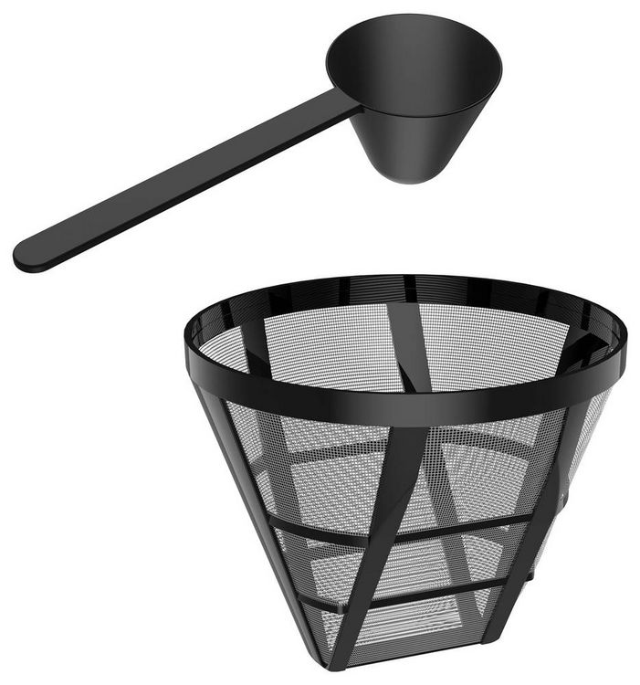 Produktbild: Silva Homeline KA-T 4505 sw Kaffeemaschine Schwarz, Inox Fassungsverm&ouml;gen Tassen=10 Isolierkanne