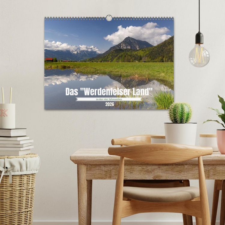 Produktbild: Werdenfelser Land (Wandkalender 2026 DIN A3 quer), CALVENDO Monatskalender