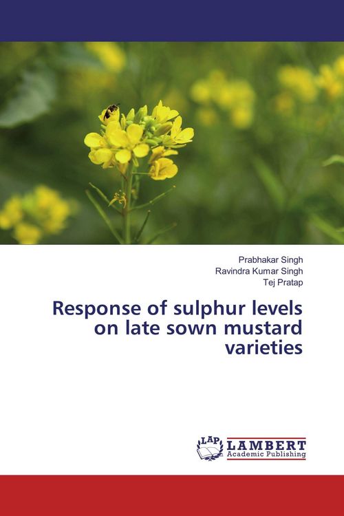 Produktbild: Response of sulphur levels on late sown mustard varieties