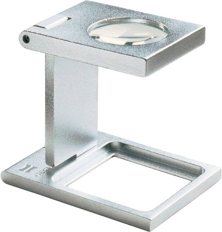 Produktbild: Eschenbach 1258 Fadenz&auml;hler Vergr&ouml;&szlig;erungsfaktor: 6 x Linsengr&ouml;&szlig;e: (&Oslash;) 22.6mm Silber