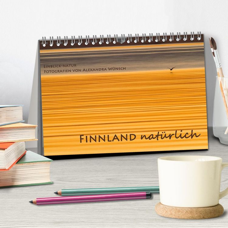 Produktbild: Einblick-Natur: Finnland nat&uuml;rlich (Tischkalender 2026 DIN A5 quer), CALVENDO Monatskalender