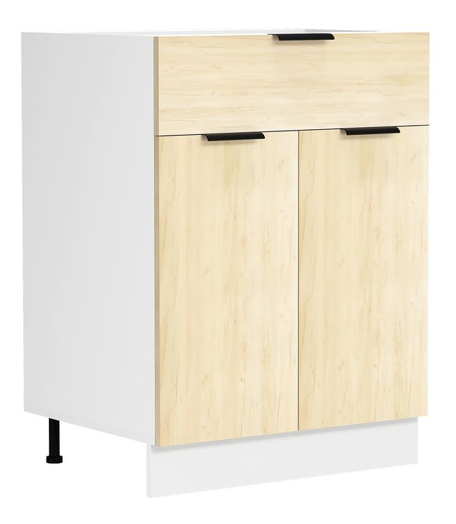 Produktbild: K&uuml;chenschrank B60 cm Unterschrank Schublade Fasola