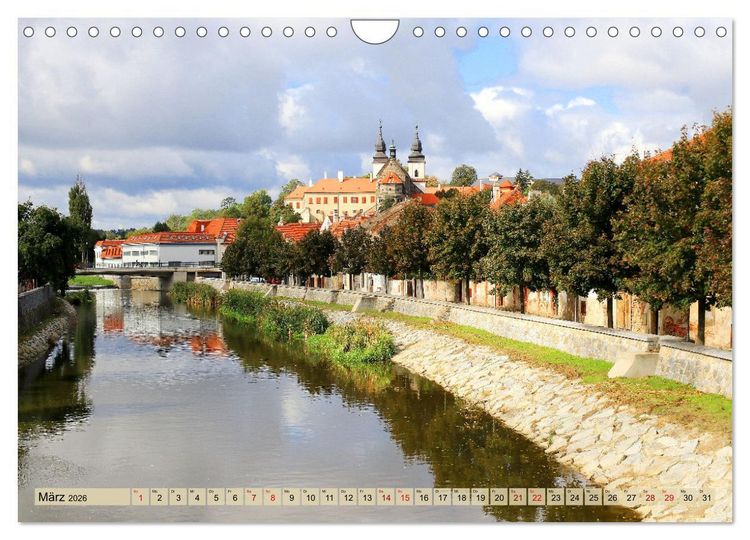 Produktbild: Trebitsch und Schloss Jarmeritz (Wandkalender 2026 DIN A4 quer), CALVENDO Monatskalender