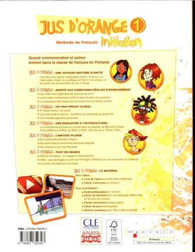 Produktbild: Cle International: Jus d'orange 1, initiation, 5 Educaci&oacute;n P