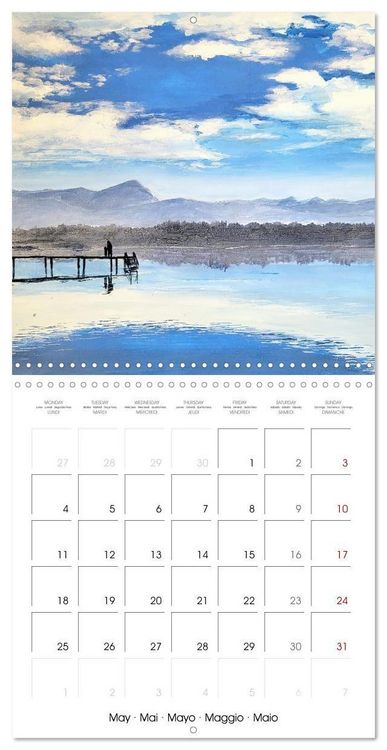 Produktbild: Winter paintings (Wall Calendar 2026 12 &times; 12 Inch) CALVENDO 12 Month Wall Calendar