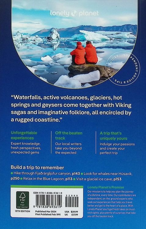 Produktbild: Lonely Planet Iceland