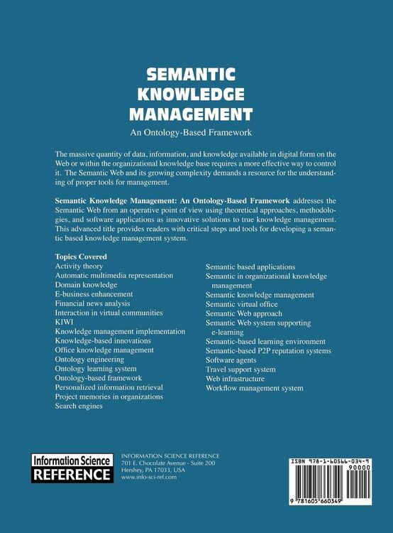 Produktbild: Semantic Knowledge Management