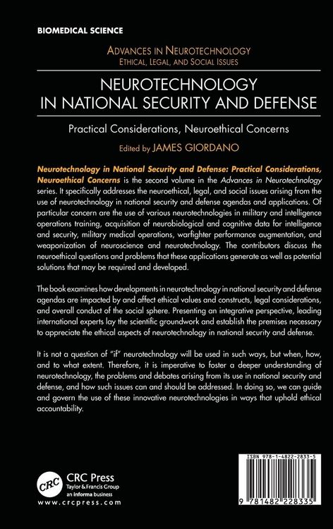 Produktbild: Neurotechnology in National Security and Defense