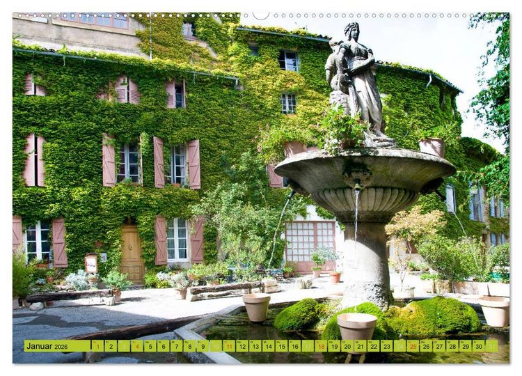 Produktbild: Wo die Provence am sch&ouml;nsten ist (hochwertiger Premium Wandkalender 2026 DIN A2 quer), Kunstdruck in Hochglanz