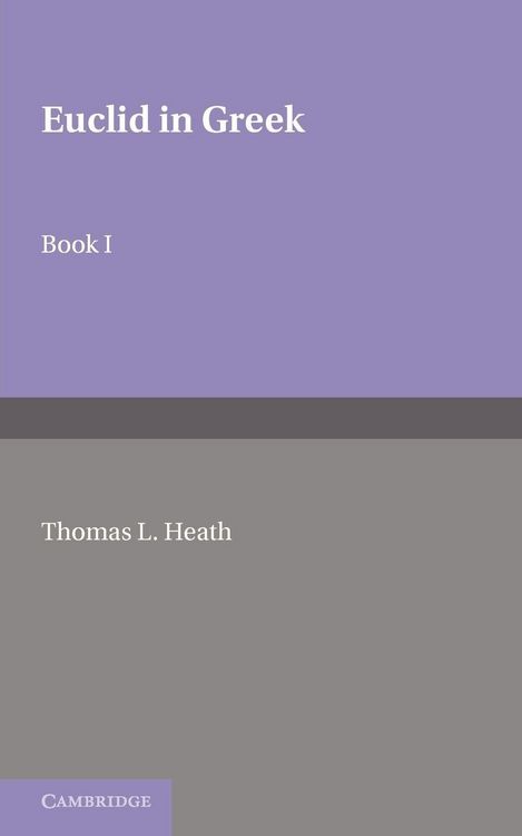 Produktbild: Euclid in Greek
