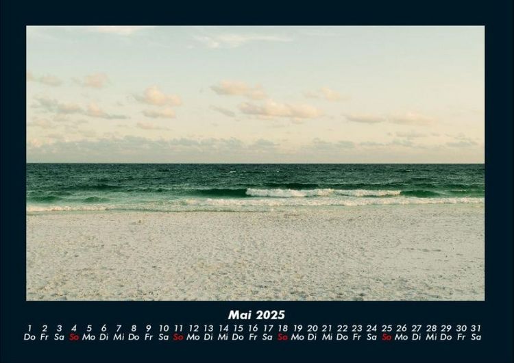 Produktbild: Meereslandschaften 2025 Fotokalender DIN A4