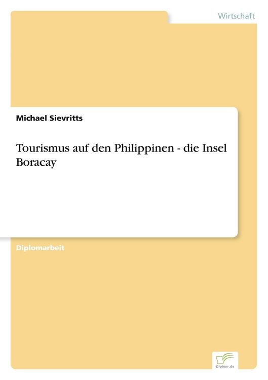 Produktbild: Tourismus auf den Philippinen - die Insel Boracay