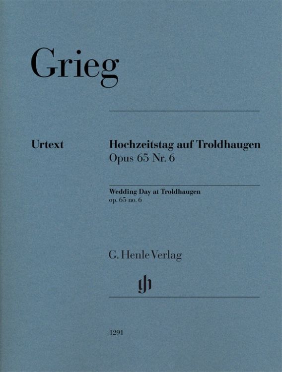 Produktbild: Edvard Grieg - Hochzeitstag auf Troldhaugen op. 65 Nr. 6