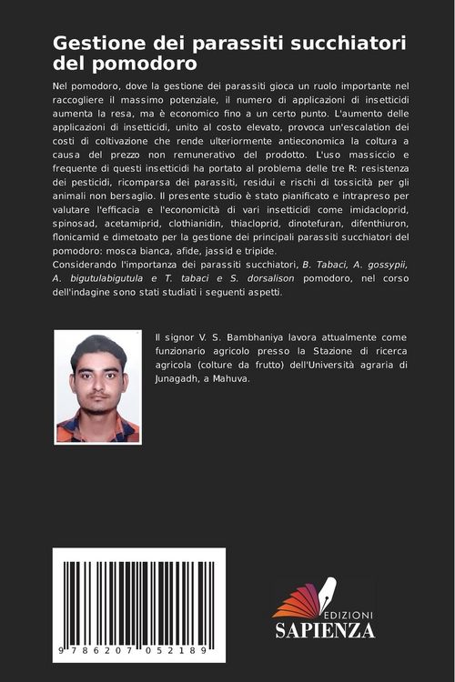 Produktbild: Gestione dei parassiti succhiatori del pomodoro