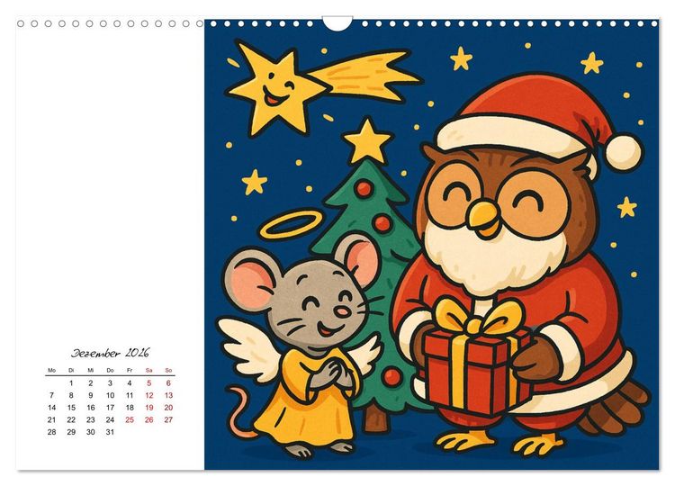 Produktbild: Pfoten, Pelz & Power-Jobs (Wandkalender 2026 DIN A3 quer), CALVENDO Monatskalender