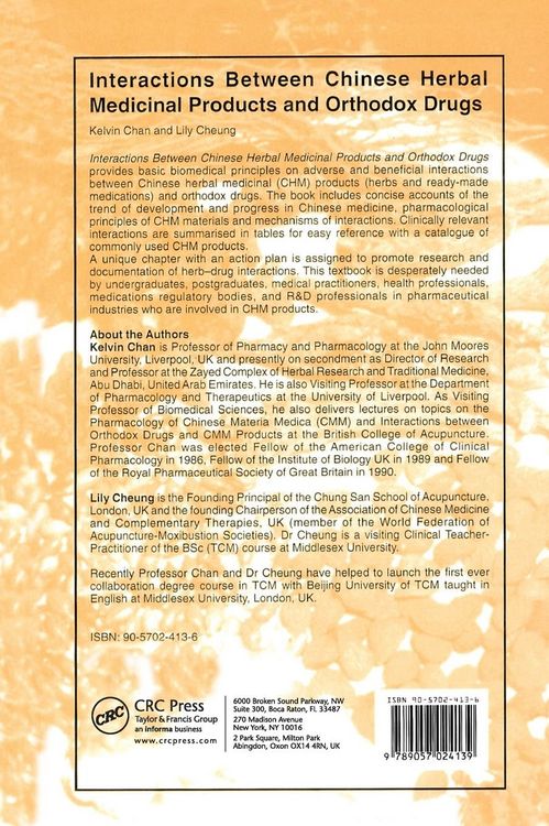 Produktbild: Interactions Between Chinese Herbal Medicinal Products and Orthodox Drugs