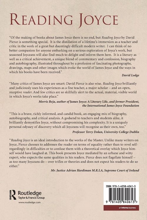 Produktbild: Reading Joyce