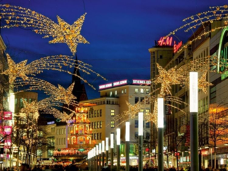 Produktbild: CALVENDO Puzzle Bahnhofstra&szlig;e Hannover 1000 Teile Puzzle quer | 1000 Teile Lege-Gr&ouml;&szlig;e 64 &times; 48 cm Foto-Puzzle f&uuml;r gl&uuml;ckliche Stunden