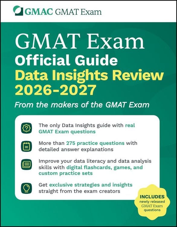 Produktbild: GMAT Official Guide Data Insights Review 2026 - 2027