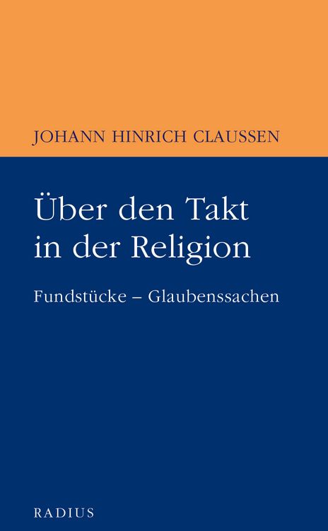 Produktbild: &Uuml;ber den Takt in der Religion