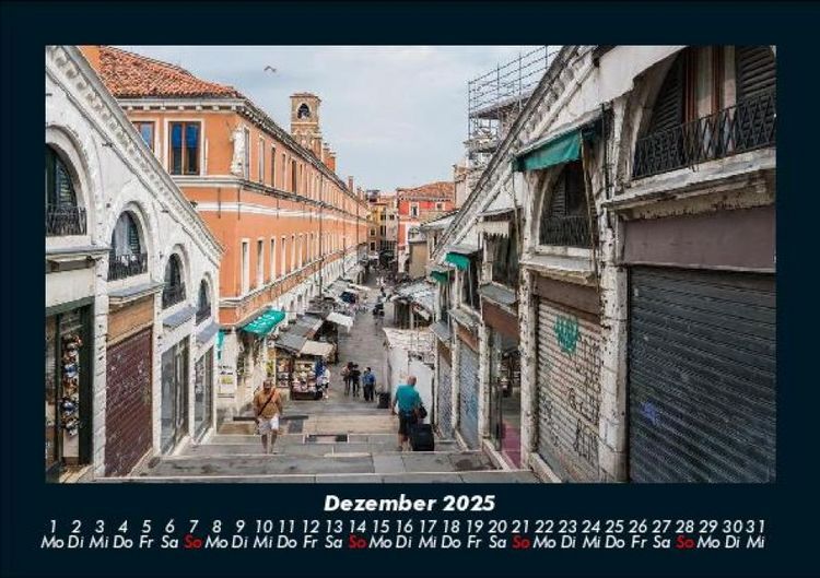 Produktbild: Venedigs Sch&ouml;nheit 2025 Fotokalender DIN A5