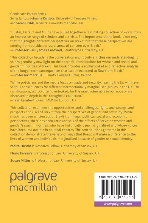 Produktbild: Gender and Queer Perspectives on Brexit