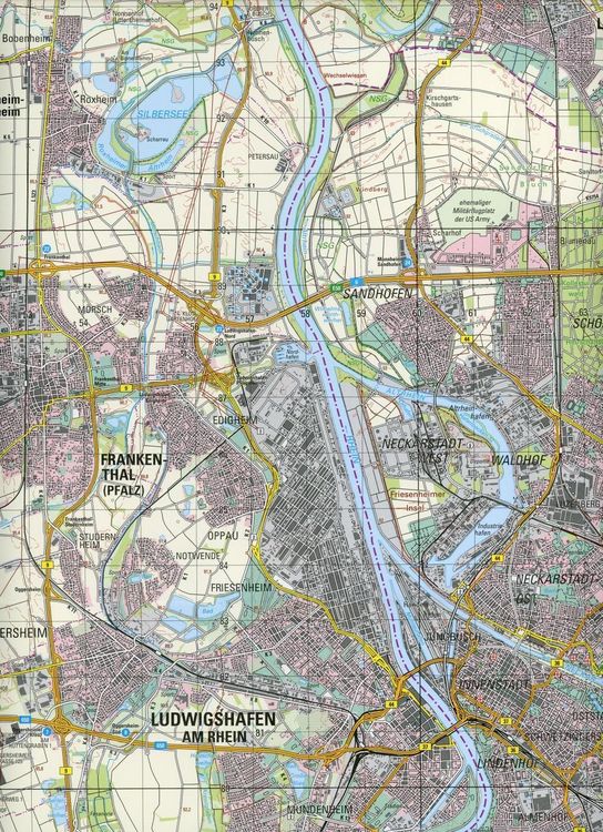 Produktbild: Mannheim 1 : 50 000