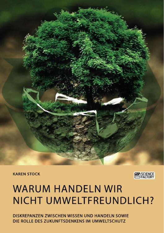 Produktbild: Warum handeln wir nicht umweltfreundlich? Diskrepanzen zwischen Wissen und Handeln sowie die Rolle des Zukunftsdenkens im Umweltschutz