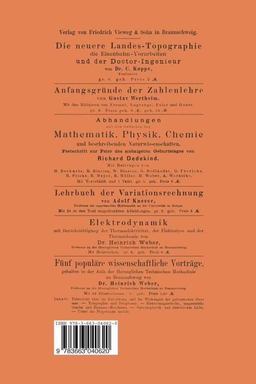 Produktbild: Leitfaden f&uuml;r die Vorlesungen &uuml;ber Darstellende Geometrie an der Herzoglichen Technischen Hochschule zu Braunschweig