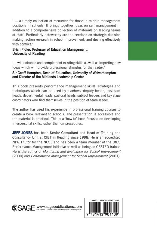 Produktbild: Management Skills in Schools