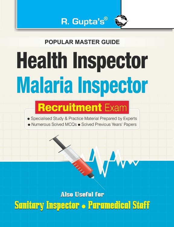 Produktbild: Health and Malaria Inspector Recruitment Exam Guide