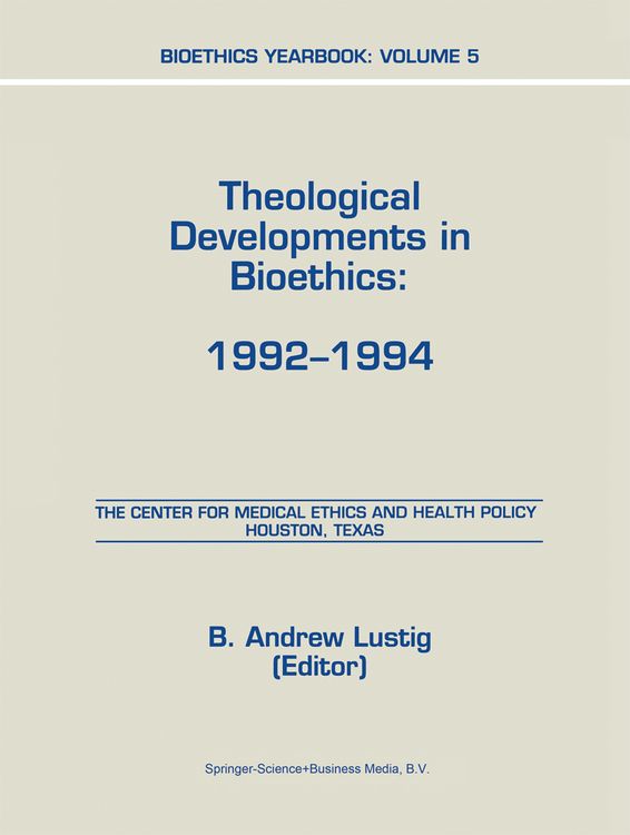 Produktbild: Bioethics Yearbook