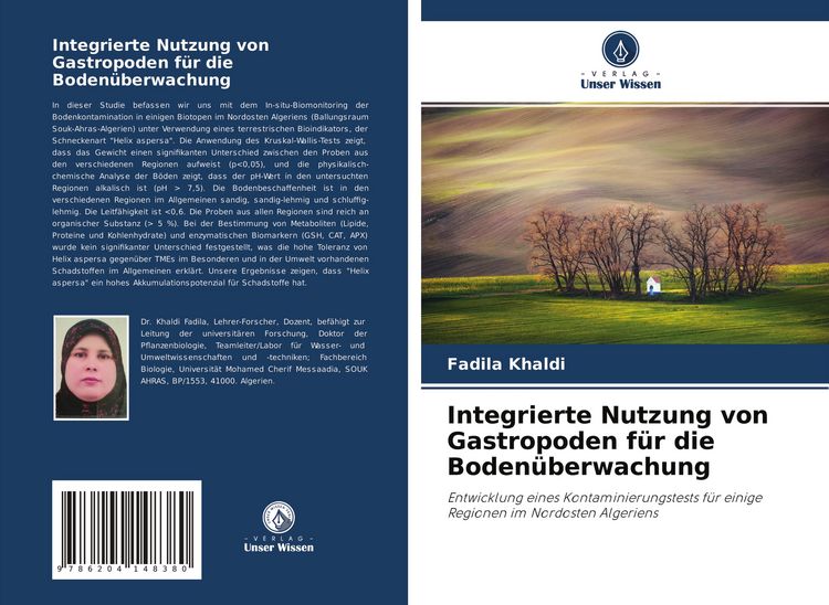 Produktbild: Integrierte Nutzung von Gastropoden f&uuml;r die Boden&uuml;berwachung