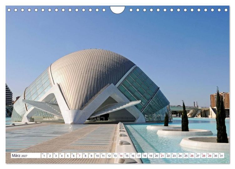 Produktbild: Valencia (Wandkalender 2027 DIN A4 quer), CALVENDO Monatskalender